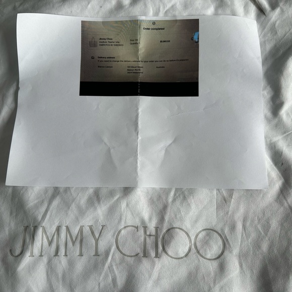 JIMMY CHOO | Authentic Tote Bag - Picture 7 of 10